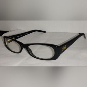 Dolce & Gabbana Black Glitter Eyeglasses